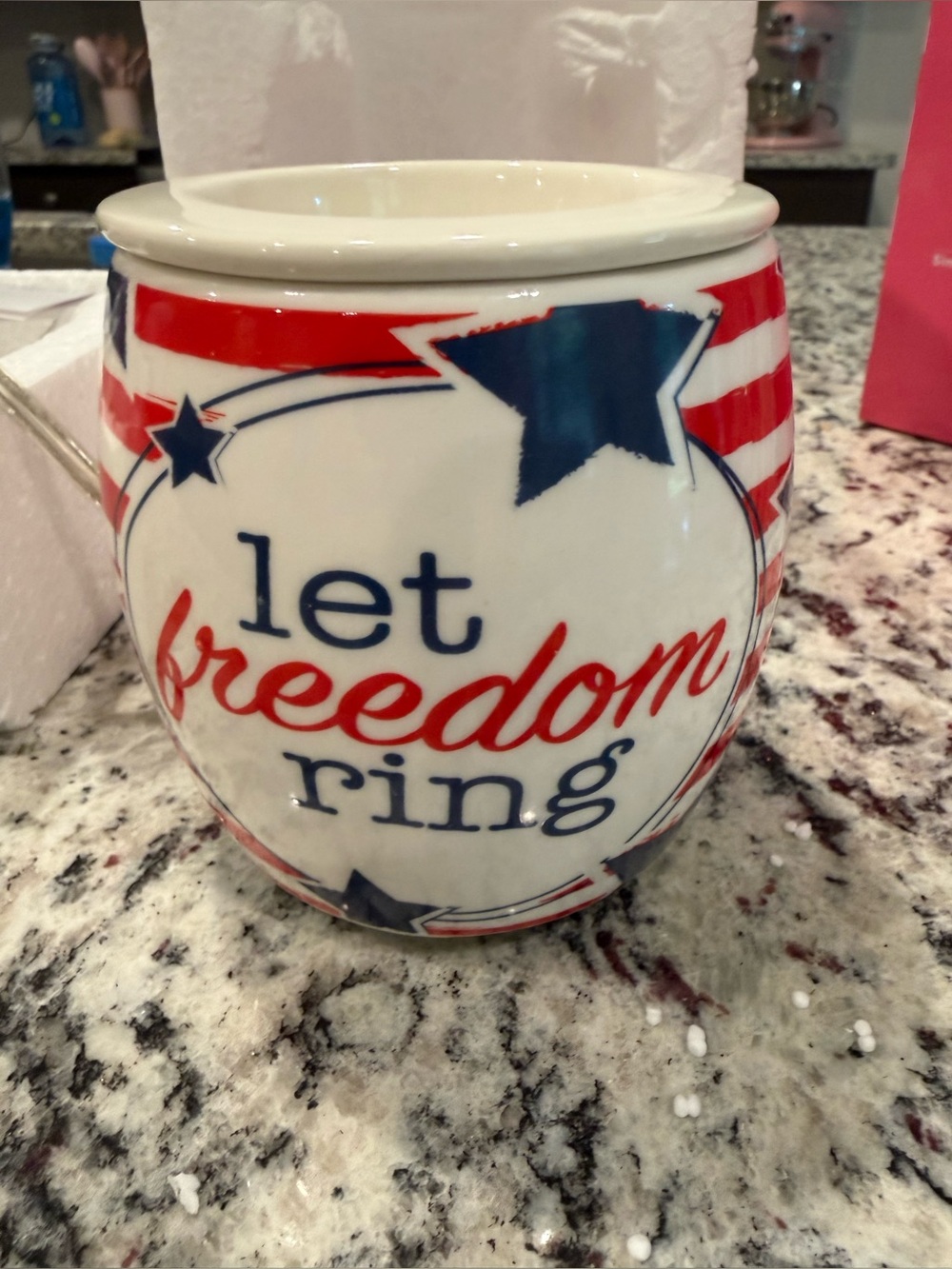 Pink Zebra Let Freedom Ring Simmer Pot